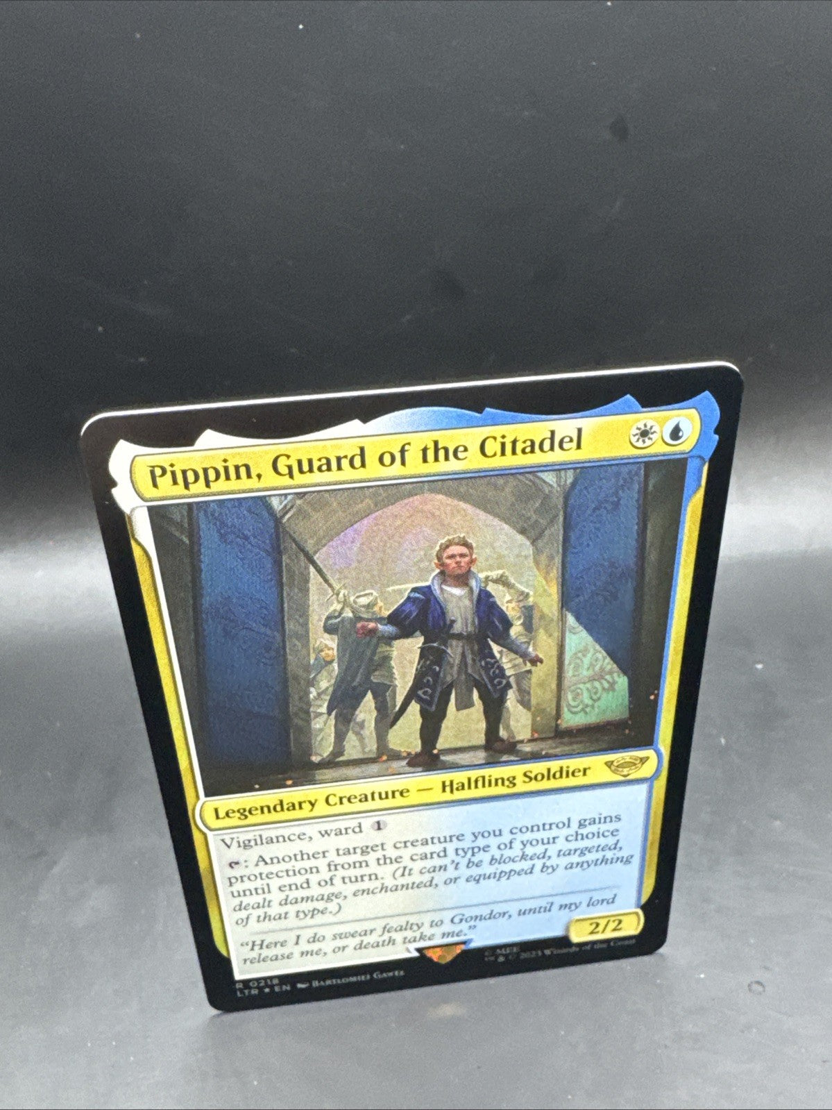 MTG LTR R0218 - “Pippin, Guard of the Citadel” - FOIL