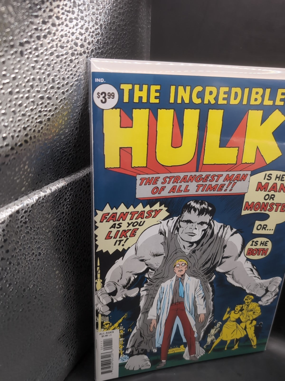 Incredible Hulk 1 facsimile reprint edition. 1st App of Hulk
