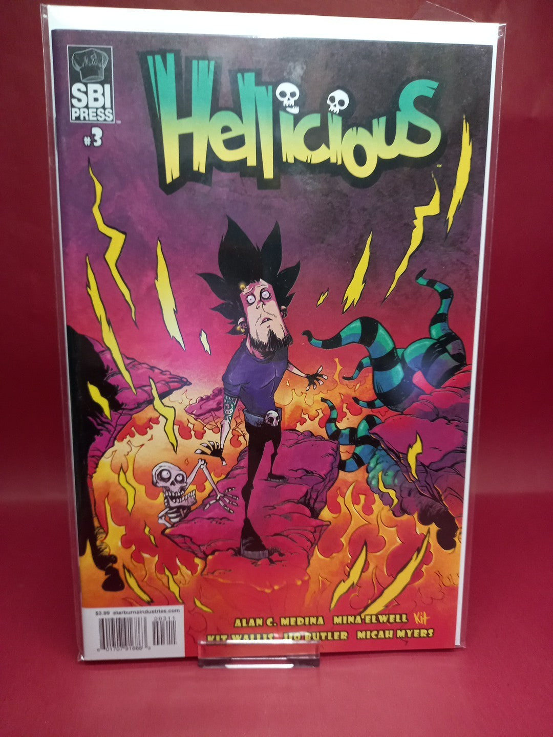 Hellicious #3 Comic Book 2018 - SBI Press