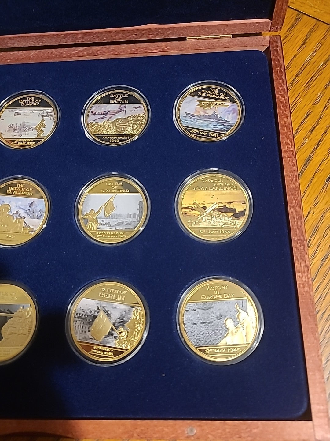 2016 75th Anniversary Second World War 12 Coin Set - Westminster Mint 