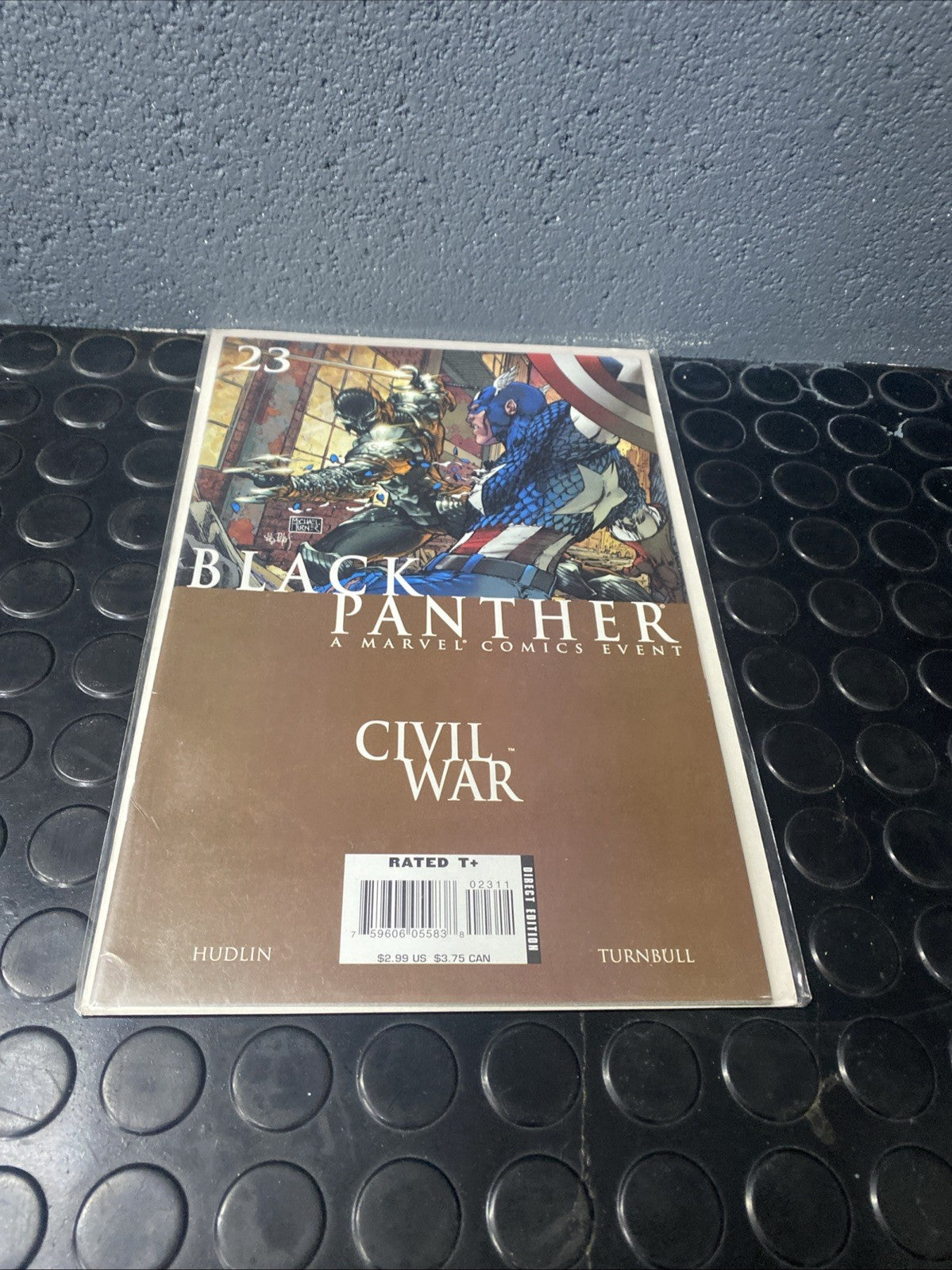Black Panther # 23 Civil War Marvel Comics 2007 NM