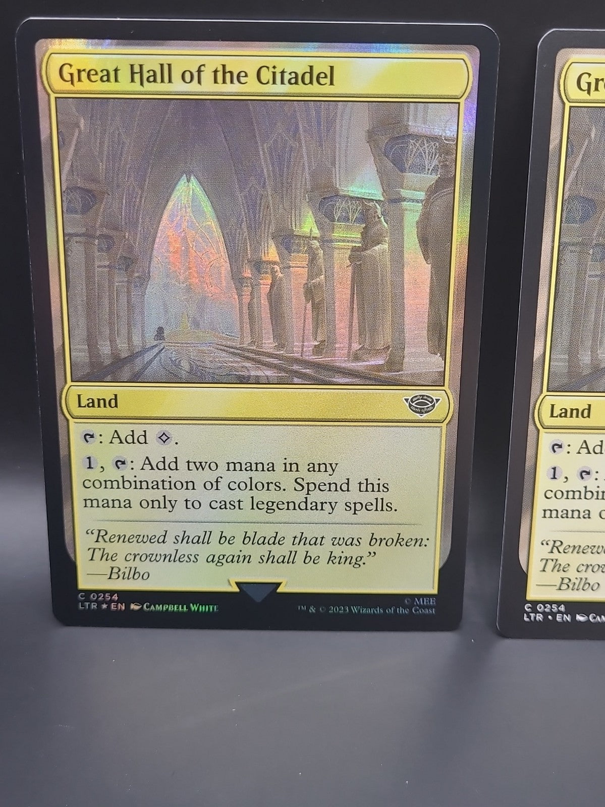 MTG Great Hall of the Citadel 0254 Lord of the Rings M/NM Foil & Regular