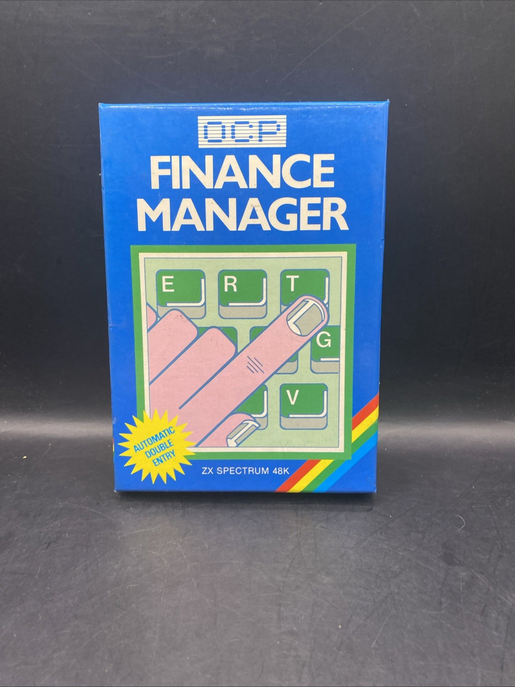 OCP Finance Manager Big Box Sinclair ZX Spectrum Games 09/02