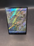 Island (0715) (Surge Foil) #715 (LP) Lord of the Rings LTR Magic MTG