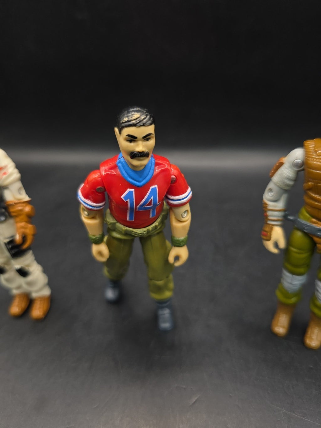 3 X Hasbro G.I Joe Figures Blizzard, Bazooka & Budo