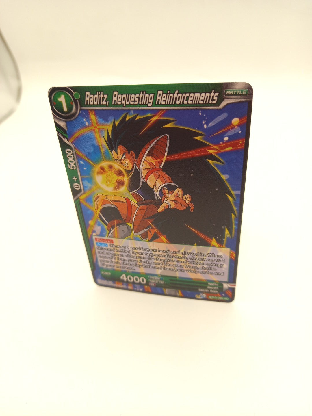 Raditz, Requesting Reinforcements BT15-065 UC - Dragon ball Super
