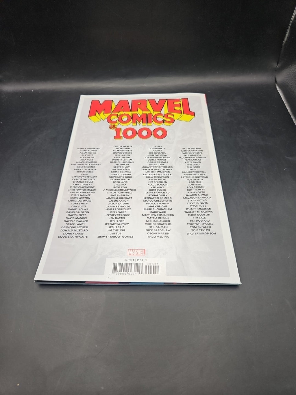 Marvel Comics #1000 (2019) Key Issue (Alex Ross)
