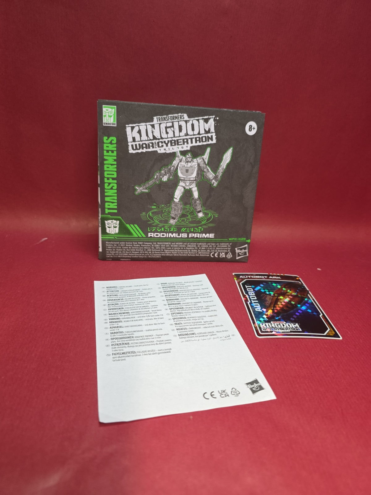 Hasbro Transformers  Commander Class WFC-K29 Rodimus Prime. READ DESCRIPTION 
