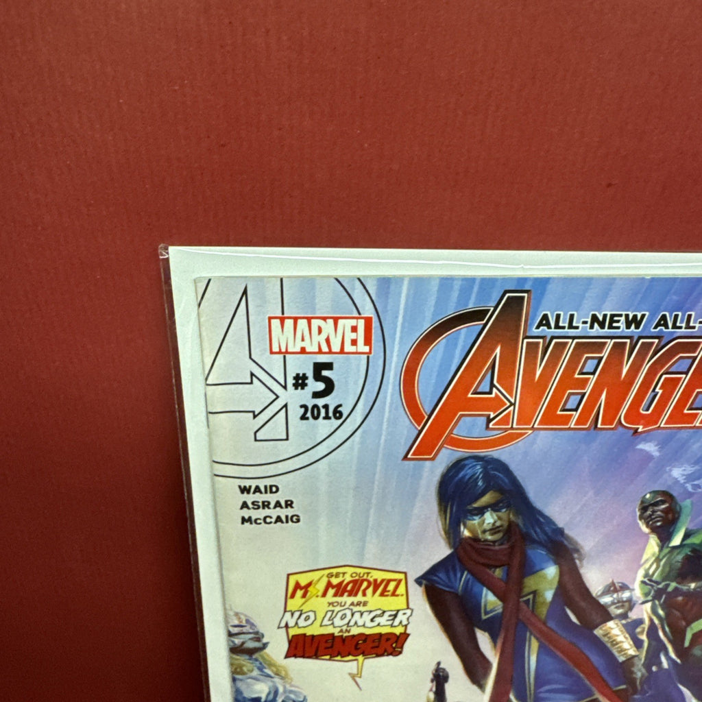 ALL-NEW, ALL DIFFERENT AVENGERS #5 Ms. Marvel Comics 2016
