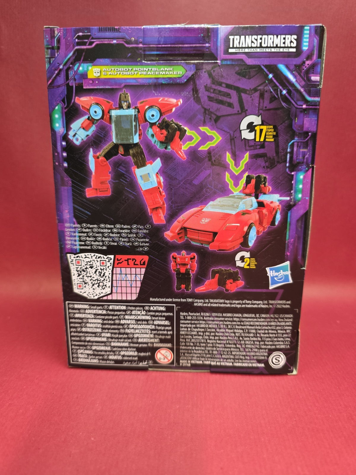 Transformers Legacy POINTBLANK with Targetmaster PEACEMAKER