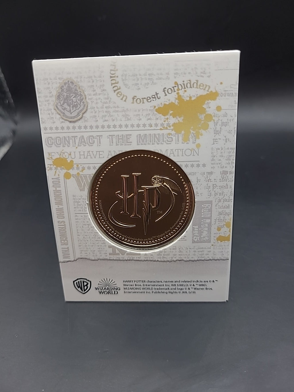 Harry Potter Medal Coin Collection - Chamber Of Secrets - Ron Weasley