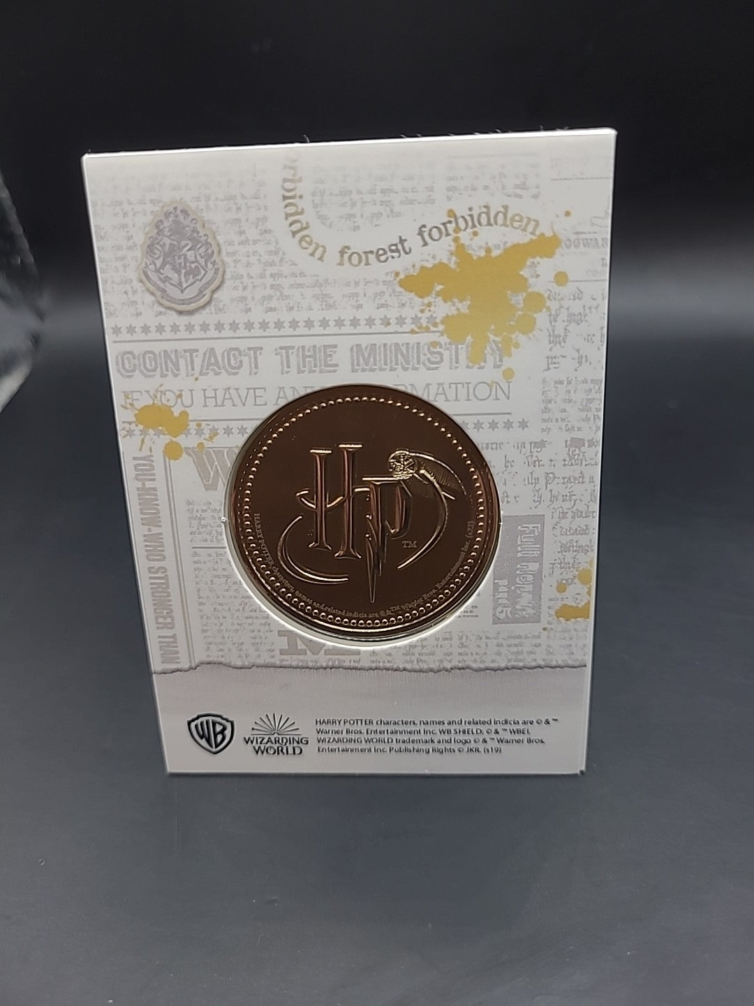 Harry Potter Medal Coin Collection - Chamber Of Secrets - Ron Weasley