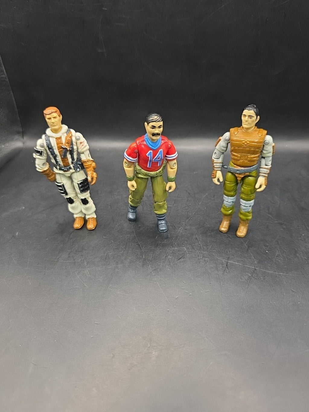 3 X Hasbro G.I Joe Figures Blizzard, Bazooka & Budo