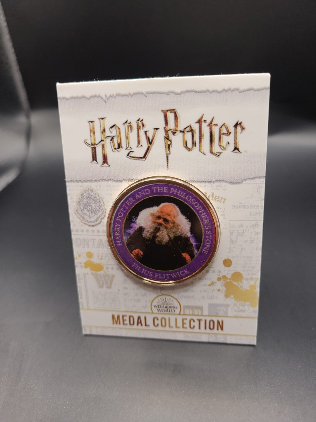 Harry Potter medal collection - Philosophers Stone Filius Flitwick