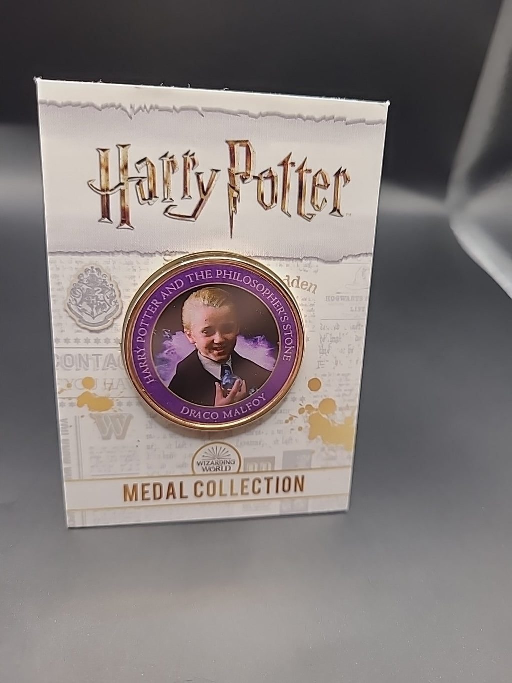 Harry Potter Medal Collection - Philosophers Stone - Draco Malfoy
