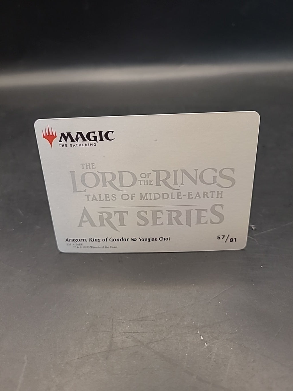 MTG Magic The Gathering Aragorn, King of Gondor 57/81 Card Games Japanese Rare