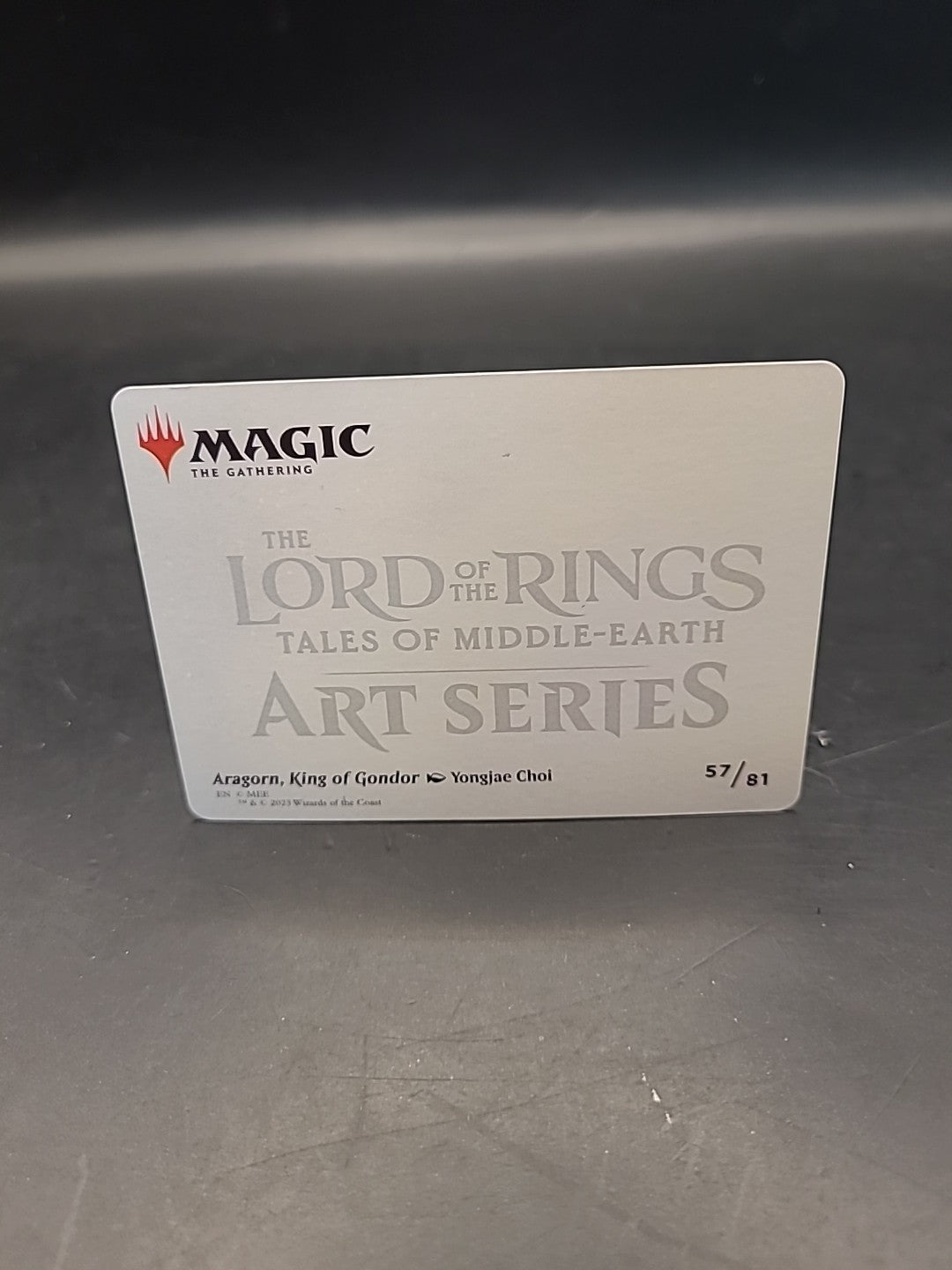 MTG Magic The Gathering Aragorn, King of Gondor 57/81 Card Games Japanese Rare