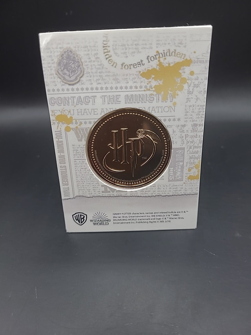 Harry Potter Medal Coin Collection - Magical Places - Azkaban 