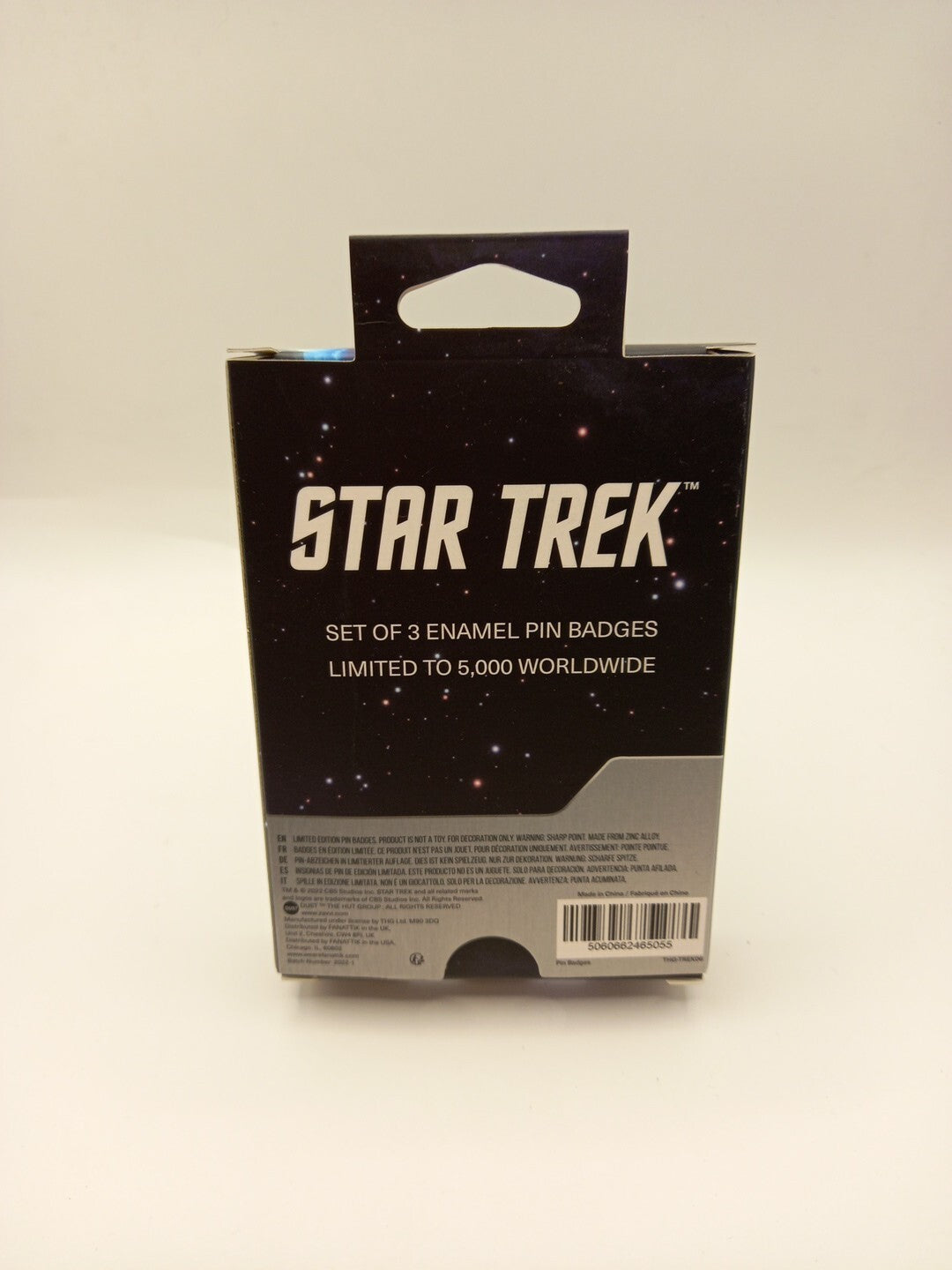 Star Trek Universe Starfleet Academy Three Pin Badge Set Limited Edition
