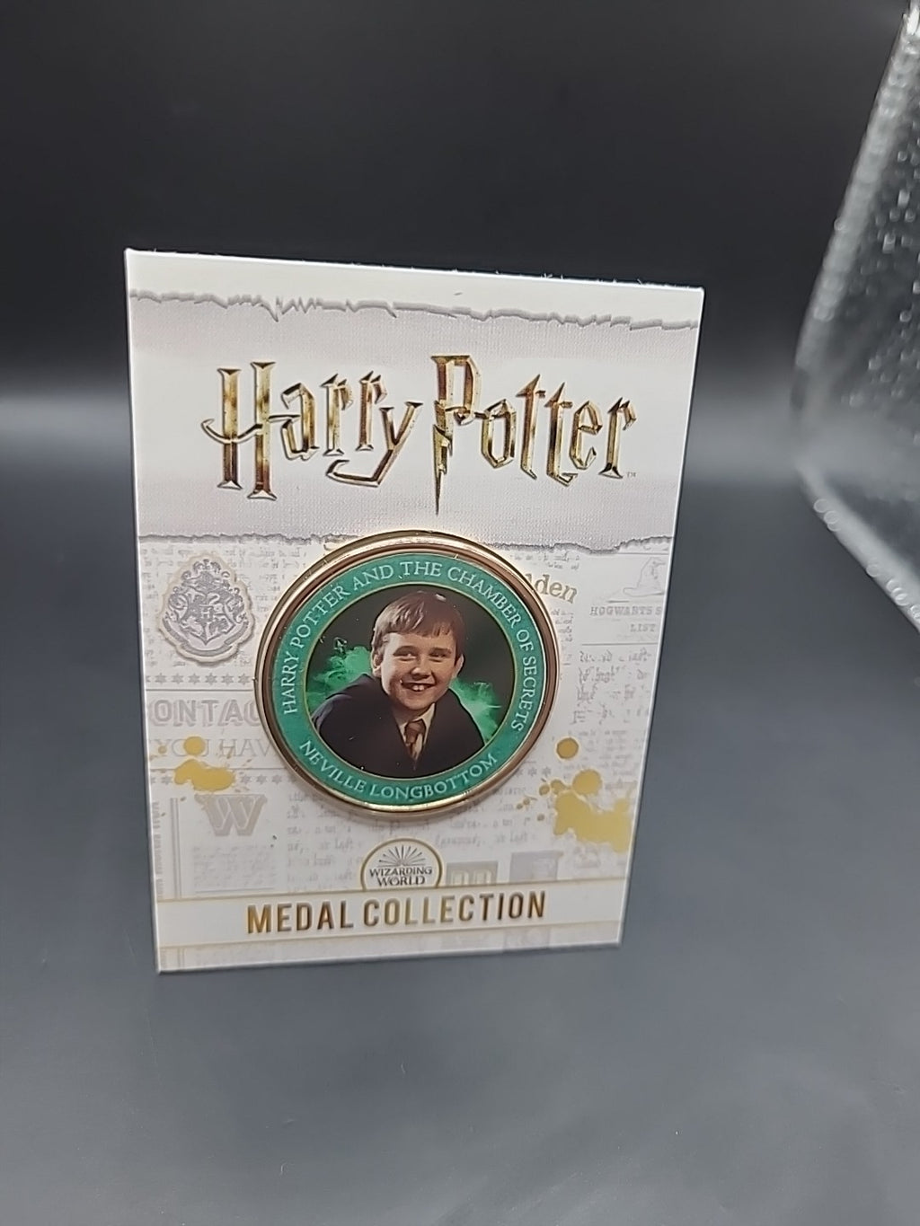 Harry Potter Medal Coin Collection - Chamber Of Secrets - Neville Longbottom 