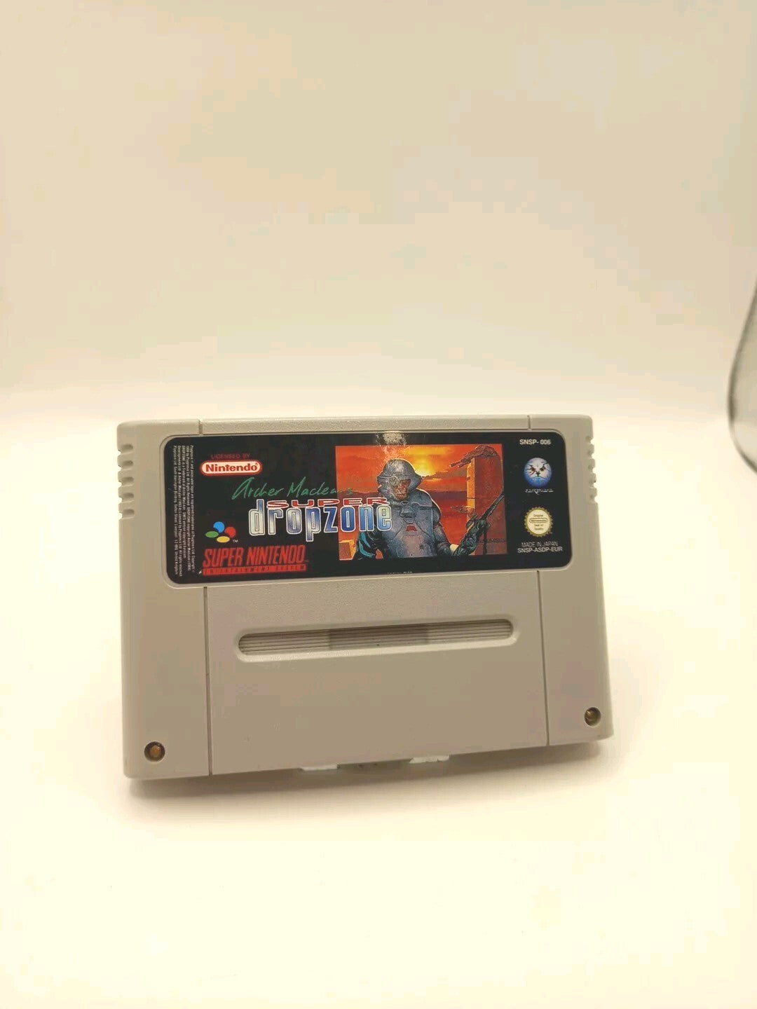 Super Nintendo Archer Macleans Super Dropzone SNES 1992 Cartridge Only