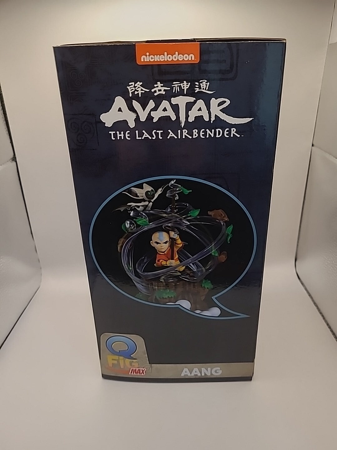 Quantum Mechanix AVATAR AIRBENDER - Aang - Diorama Q-Fig Max Elite 23cm, Multi-c