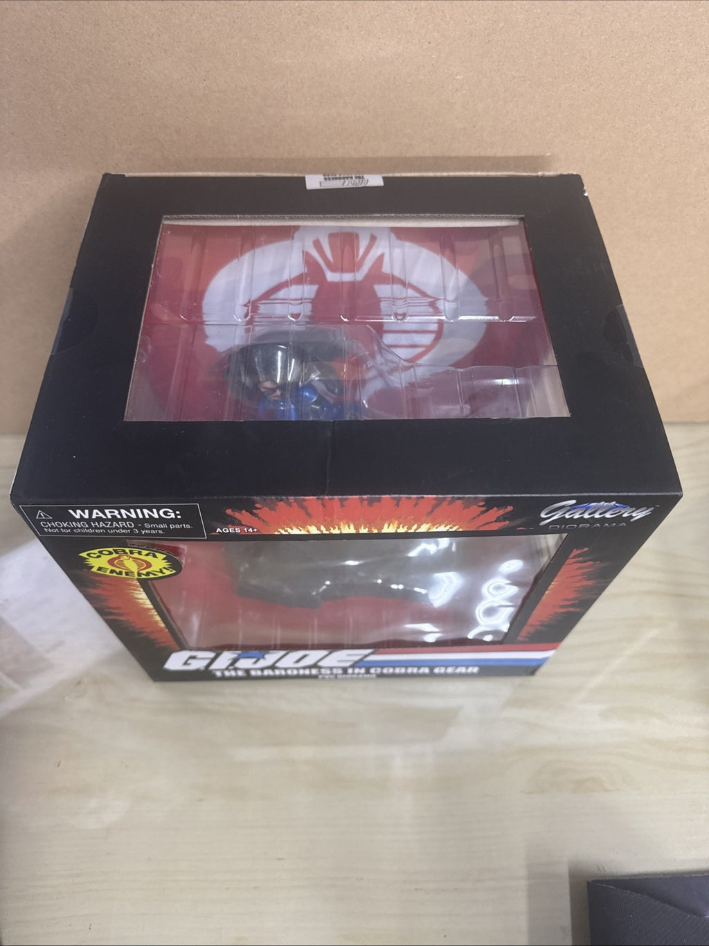 G.I. Joe Gallery 10" Statue Action Figure PVC Exclusive Baroness Diamond Select