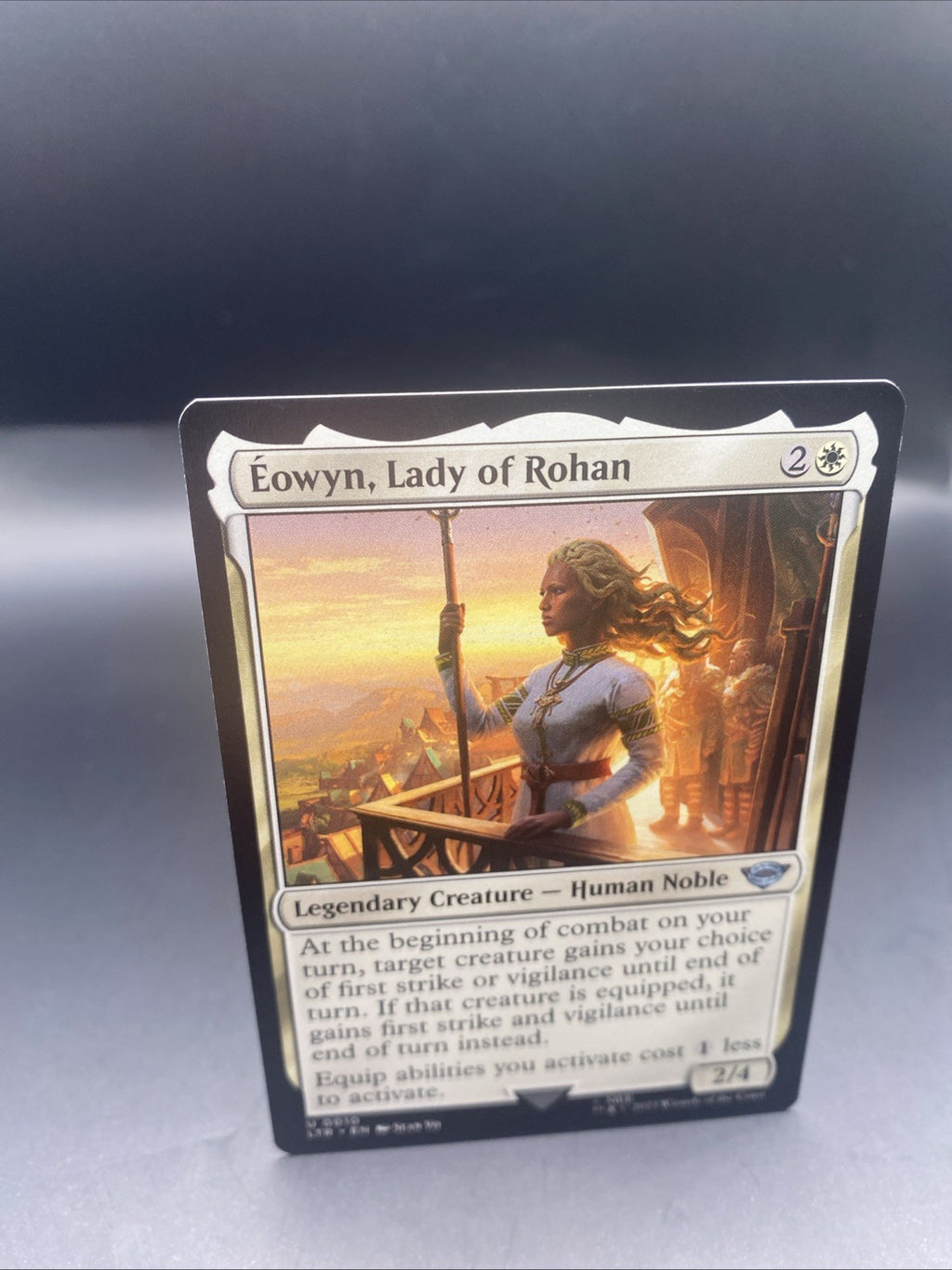 Eowyn, Lady of Rohan - U0010 - Foil - LOTR - MTG + 1 Regular Card
