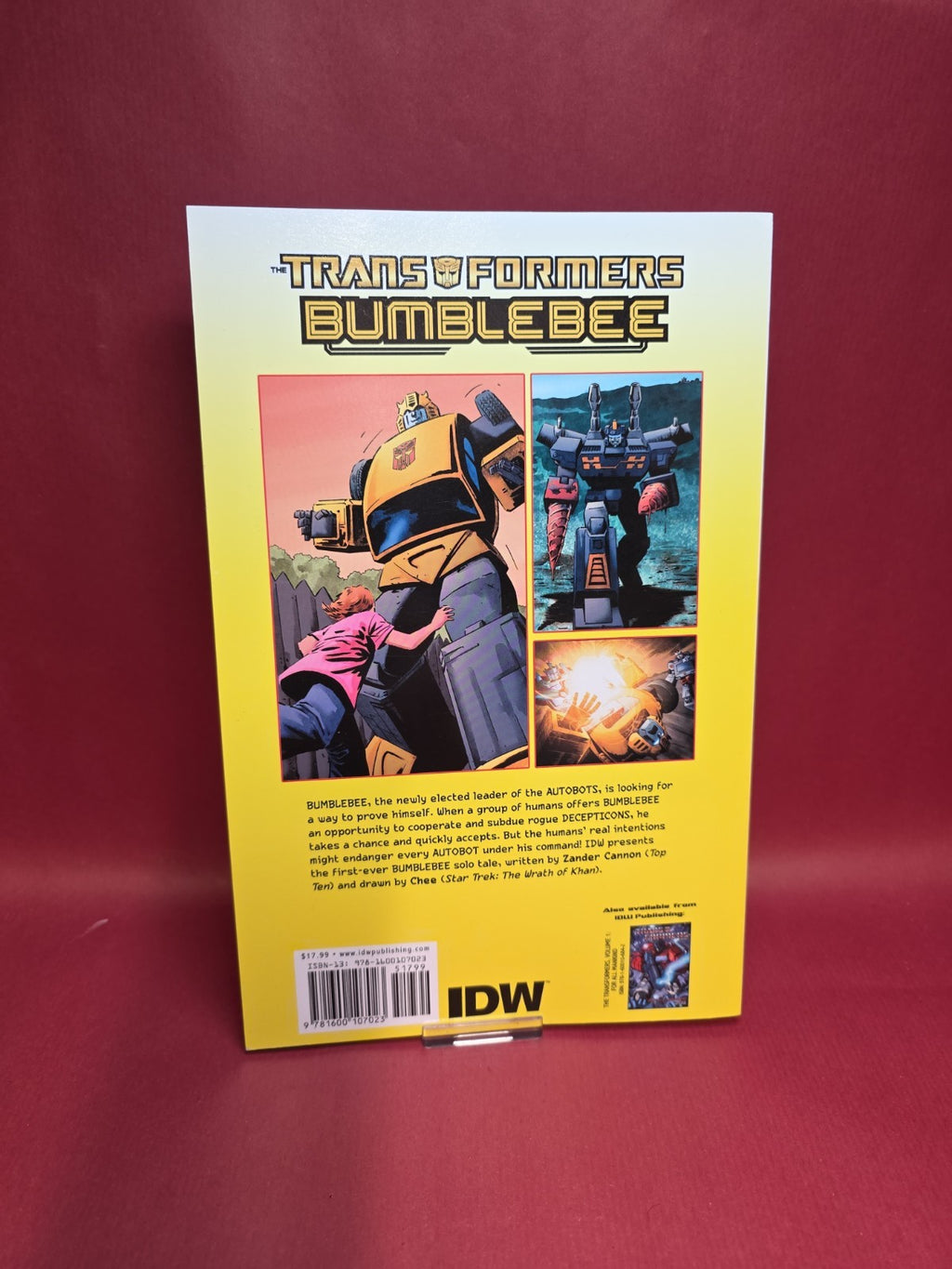 Graphic Novel Softcover Paperback TPB - Transformers - Bumblebee - IDW - Cannon
