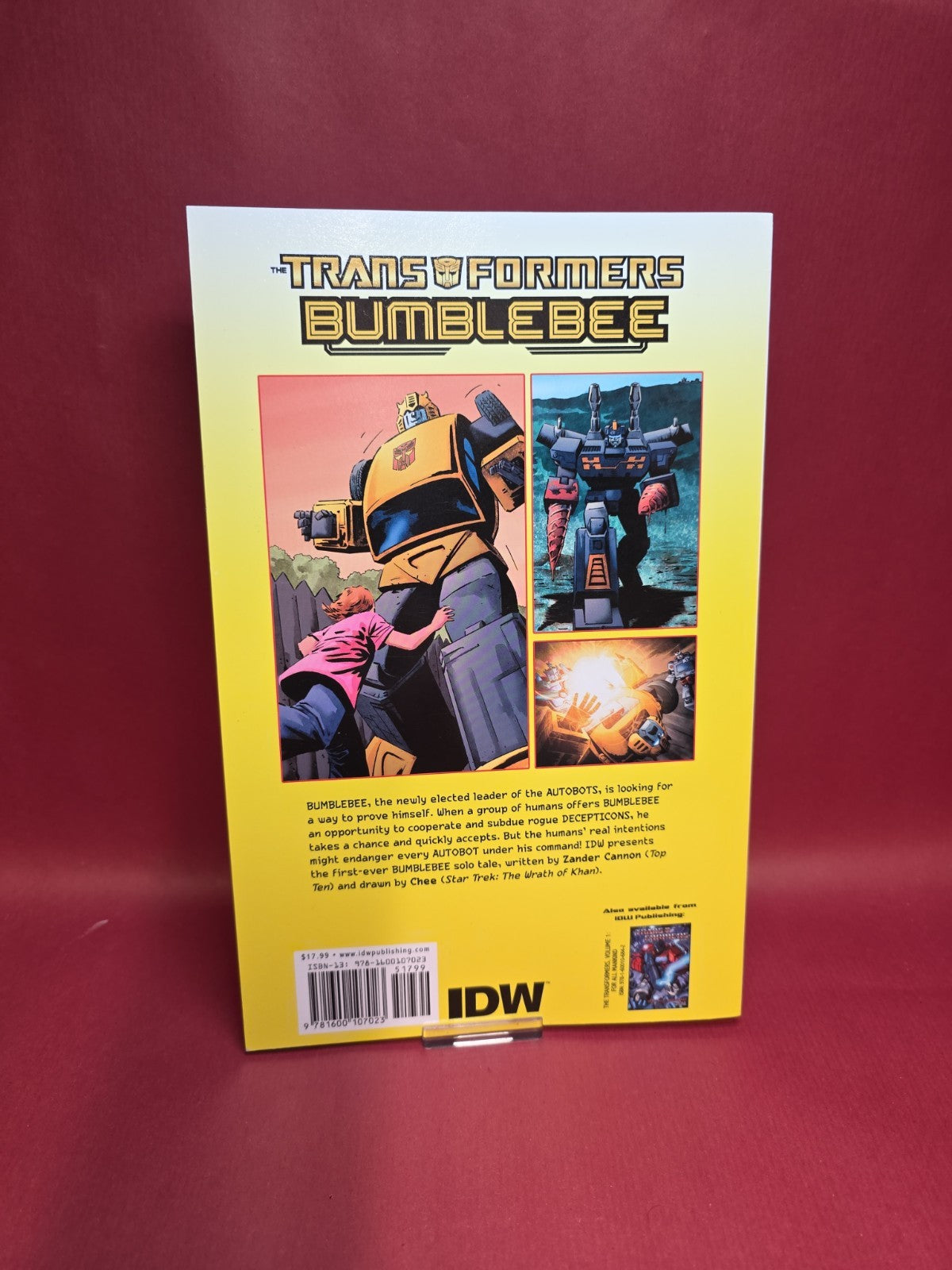 Graphic Novel Softcover Paperback TPB - Transformers - Bumblebee - IDW - Cannon