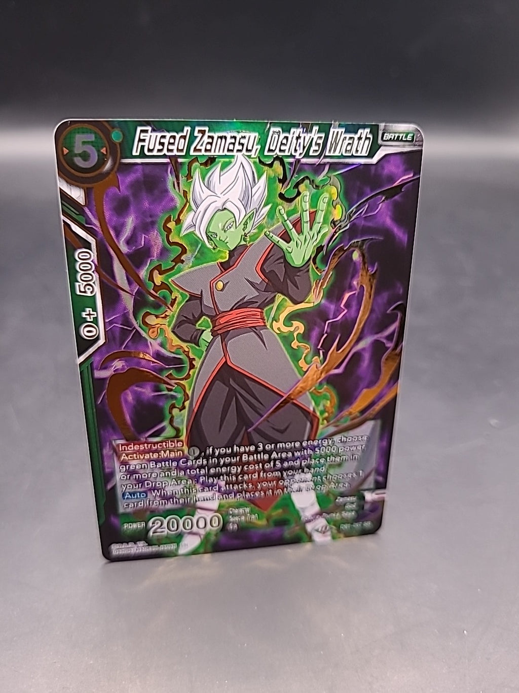 Fused Zamasu, Deity's Wrath DB1-057 SR Dragonball Super Card