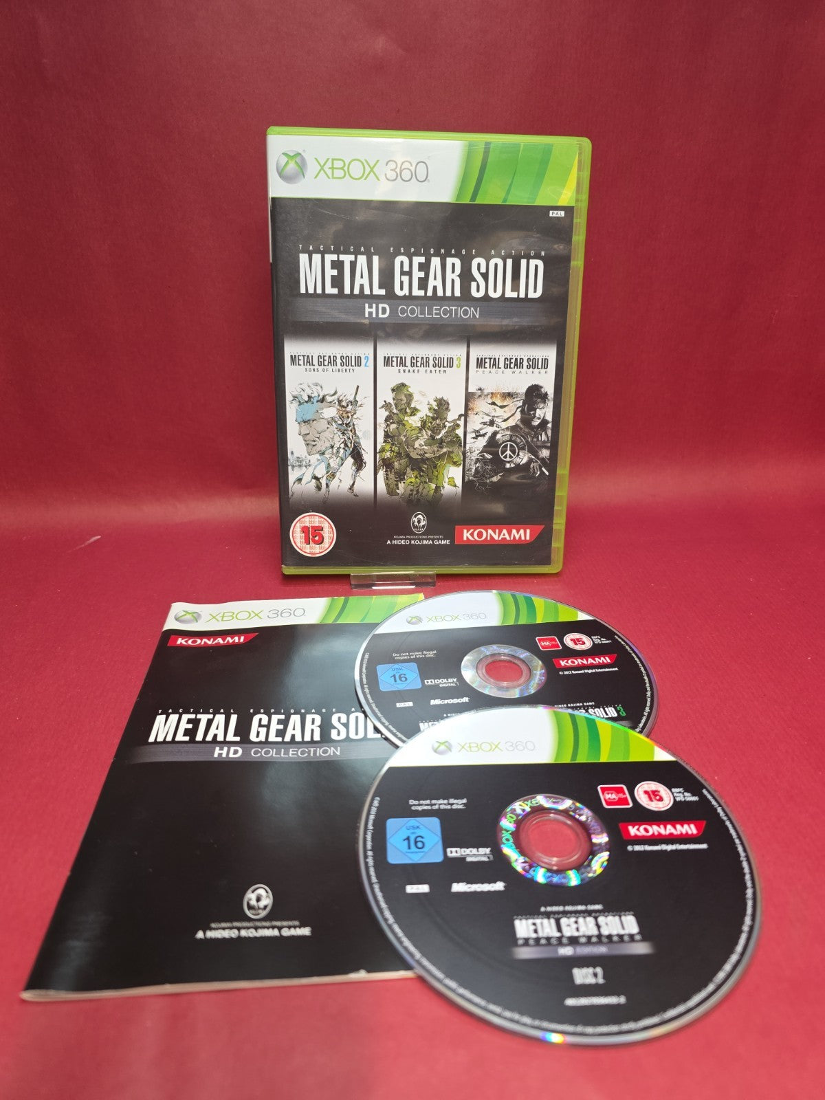 Metal Gear Solid HD Collection (Microsoft Xbox 360, 2012)