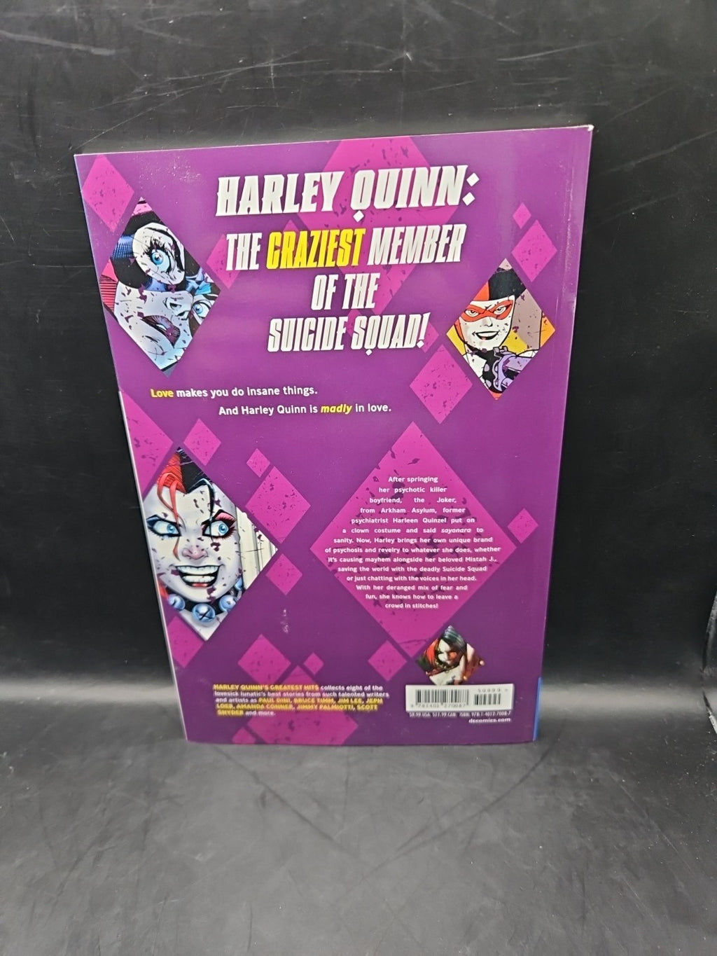 Harley Quinn's Greatest Hits, Featuring Suicide Squad, DC Comics TPB