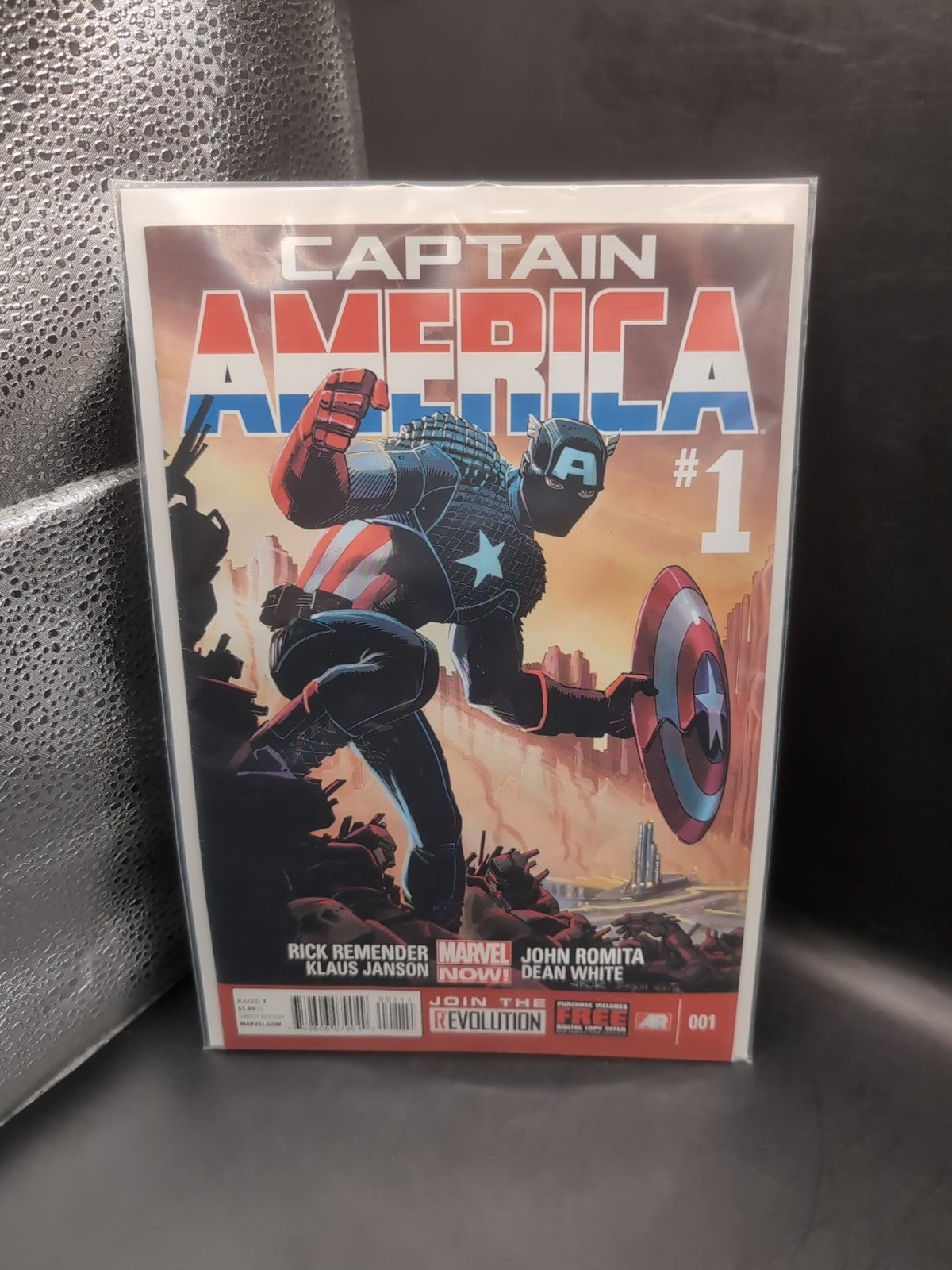 Captain America #1 Marvel NOW! 2013 John Romita Jr Rick Remender Variant Marvel