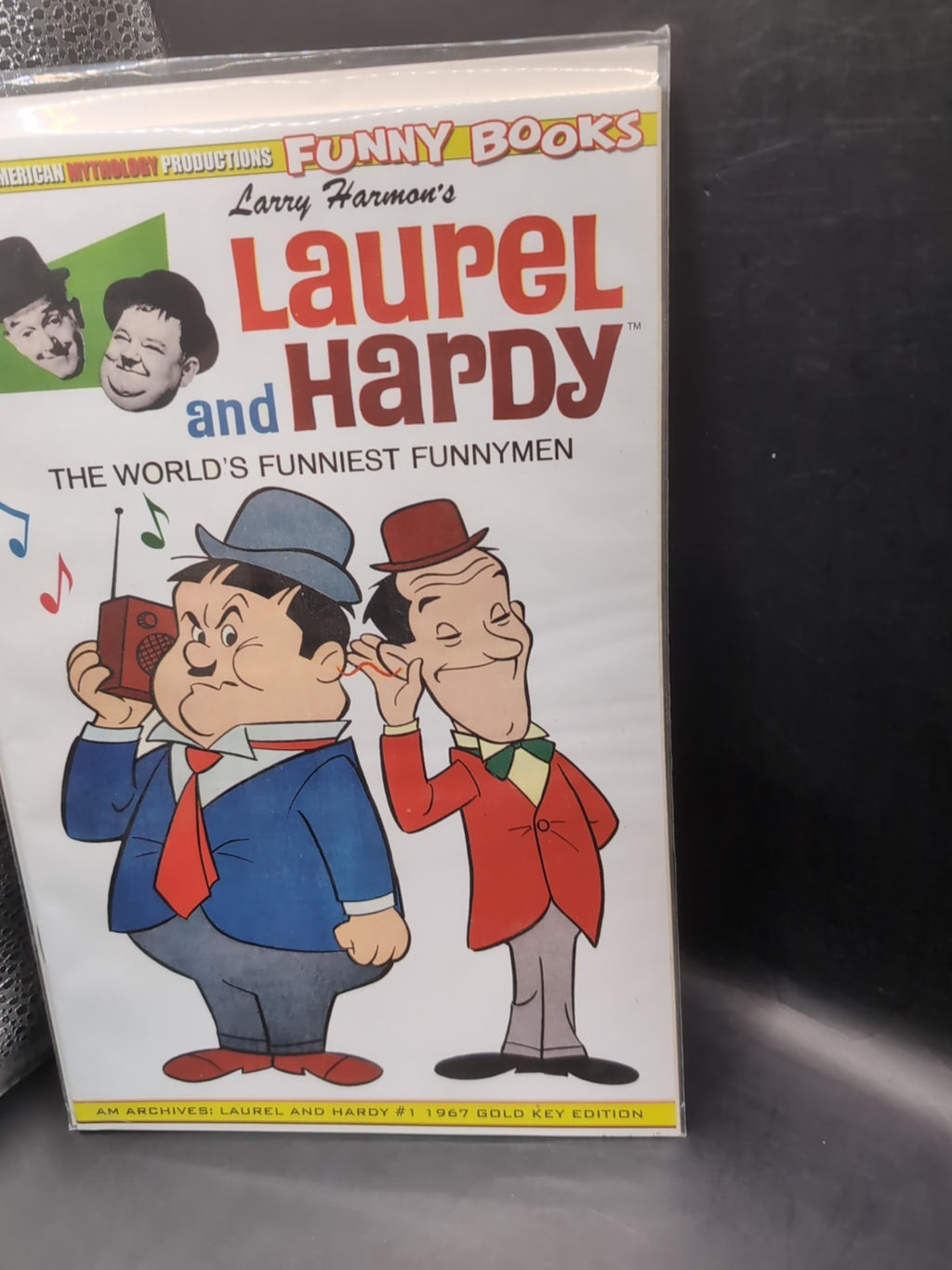 Laurel and Hardy: The World's Funniest Funnymen No. 1 Rare Comic 1966