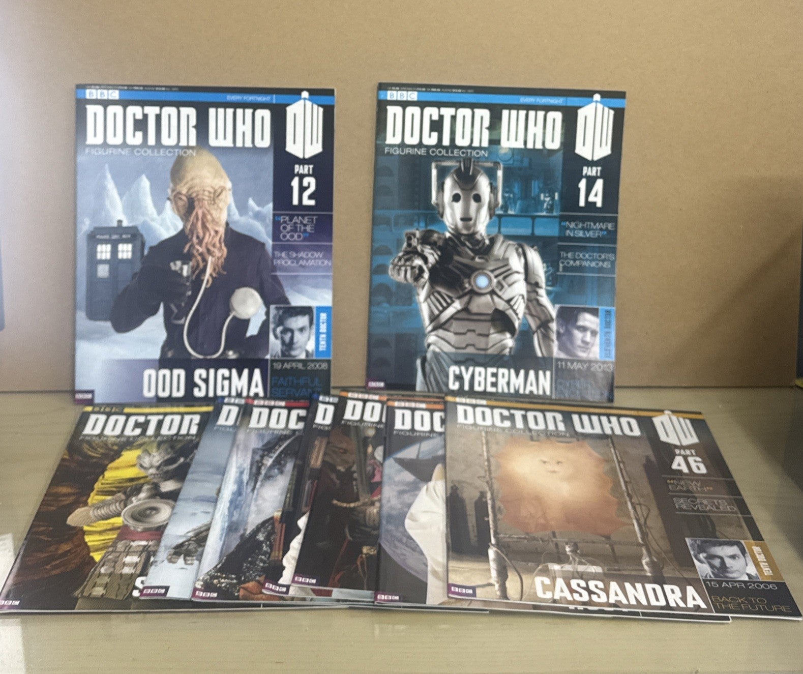 Doctor Dr Who Figurine Collection Magazine Bundle x32 ((Magazines Only))