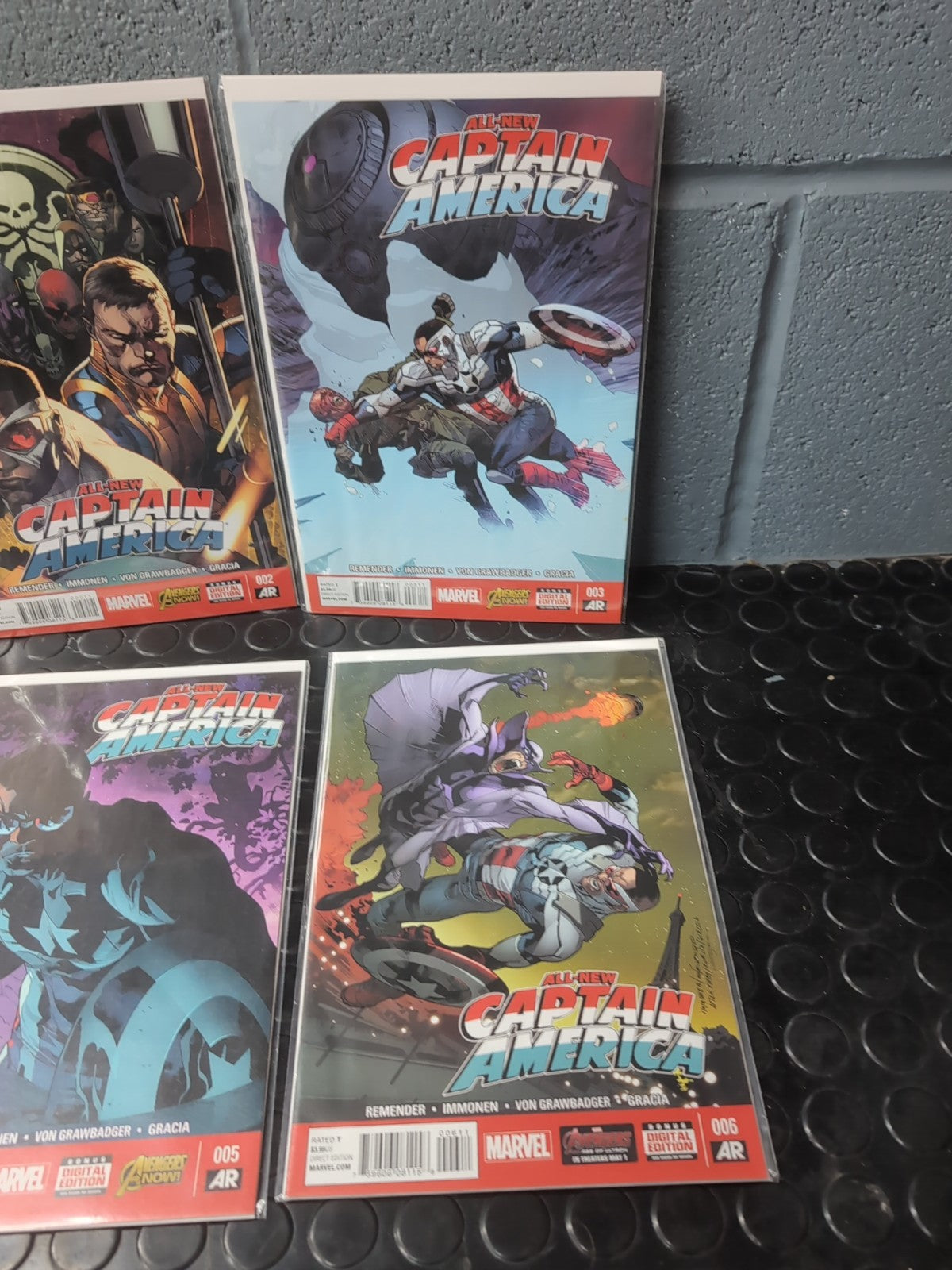 All New Captain America COMPLETE SET #1-6 Marvel Comics (2015)