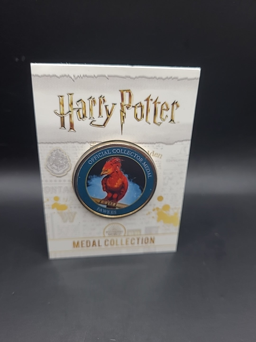 Harry Potter Medal Coin Collection - Magical Creatures - Fawkes 