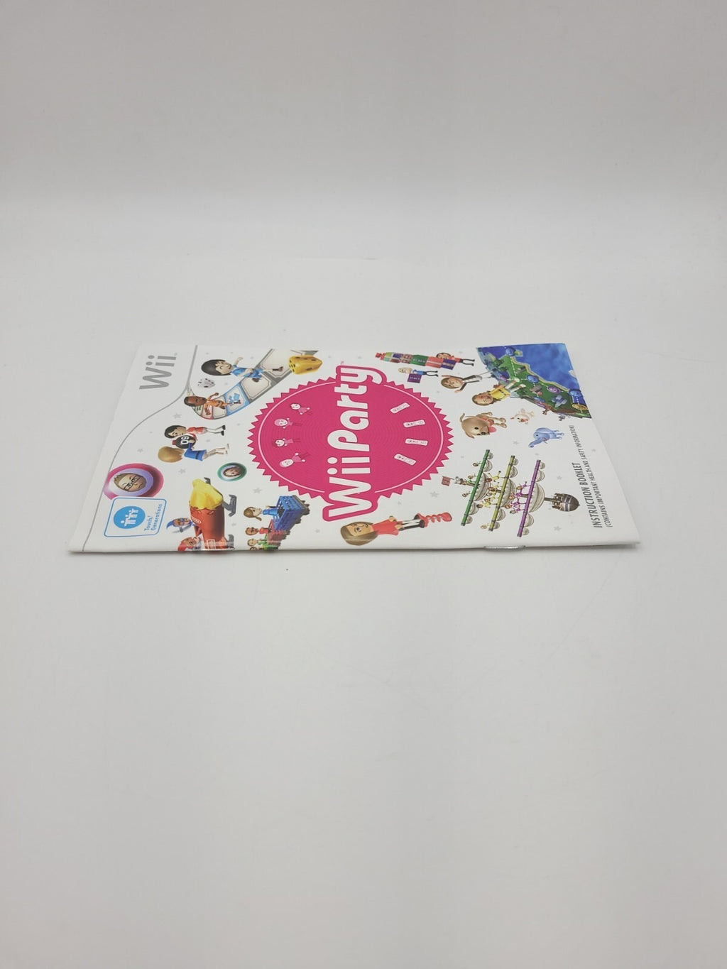 Nintendo Wii Party Manual - Manual Only