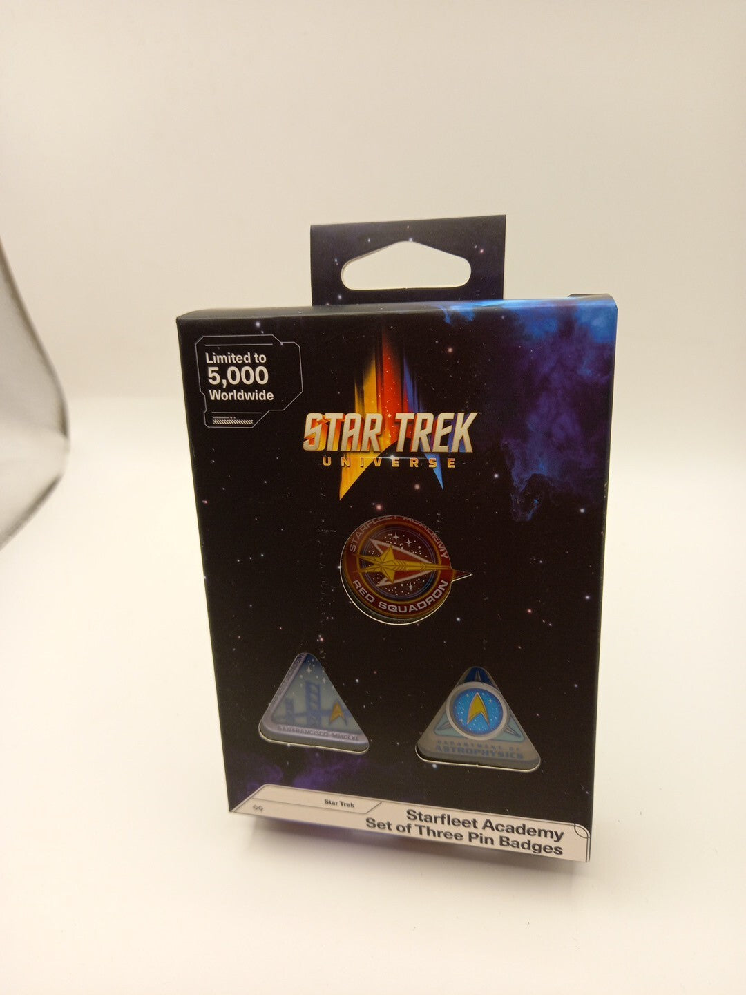 Star Trek Universe Starfleet Academy Three Pin Badge Set Limited Edition