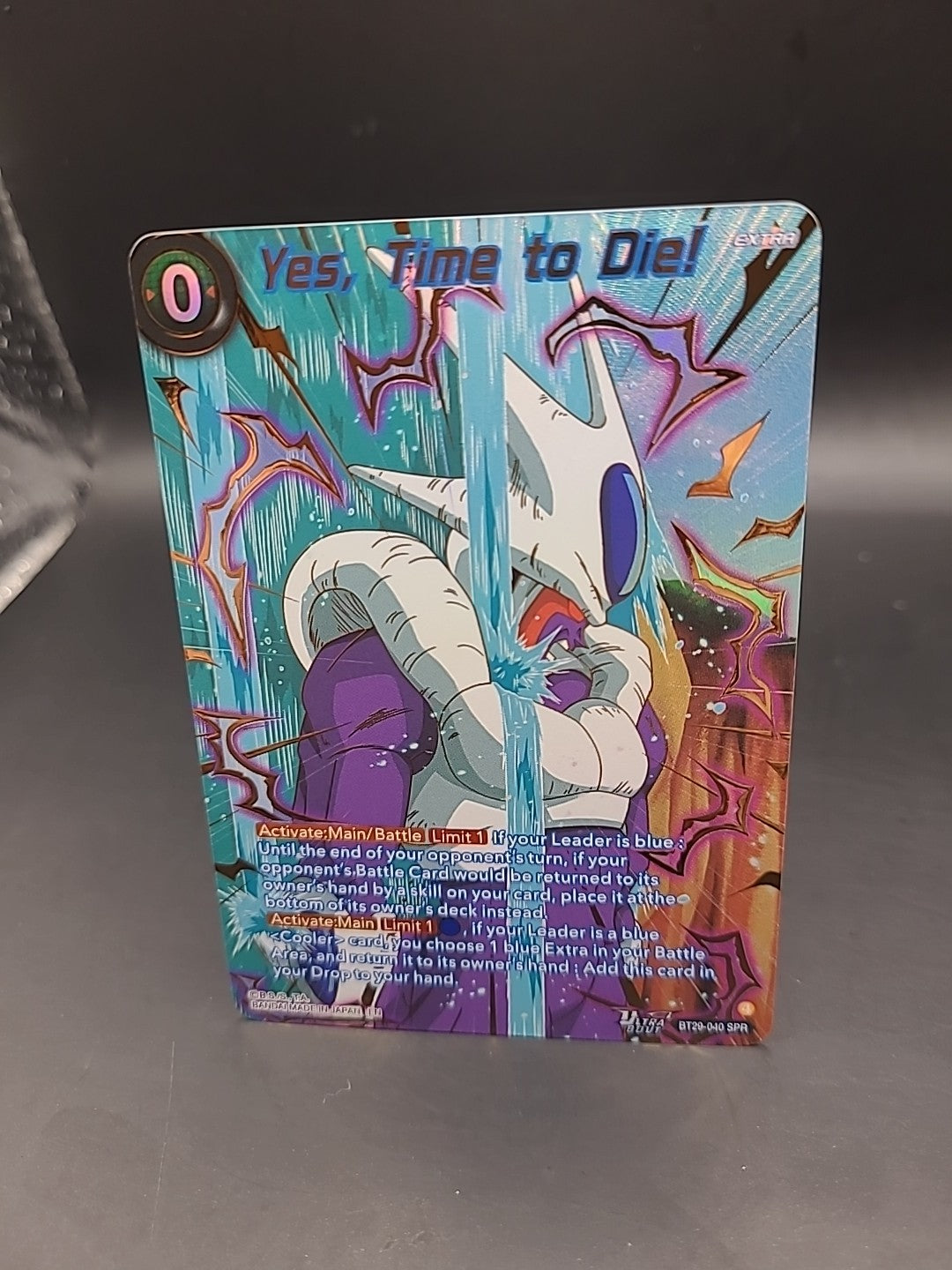 Yes, Time To Die! - BT29-040 SPR - Fearsome Rivals - Dragon Ball TCG