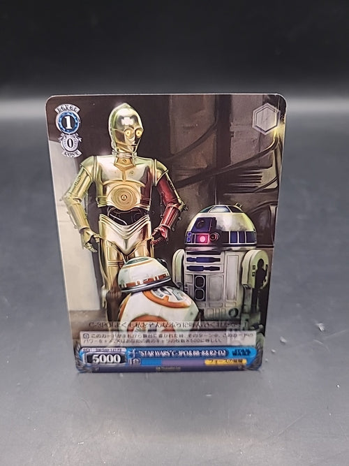 2022 Weiss Schwarz CCG: Star Wars Japanese C-3PO & BB‐8 R2‐D2 #SW/S49-125 7gk