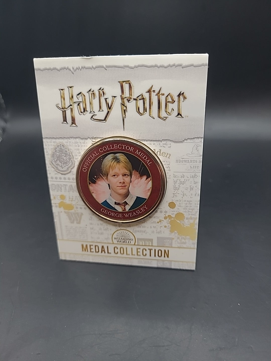 Harry Potter Medal Coin Collection - Characters - George Weasley 