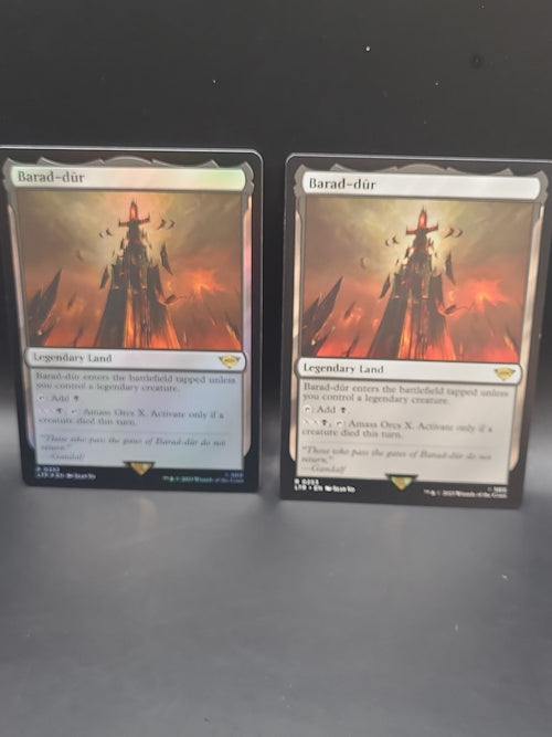 2x Barad-dur - Universes Beyond: LTR (1 Foil/1 Regular) - EN - R 0253 MTG