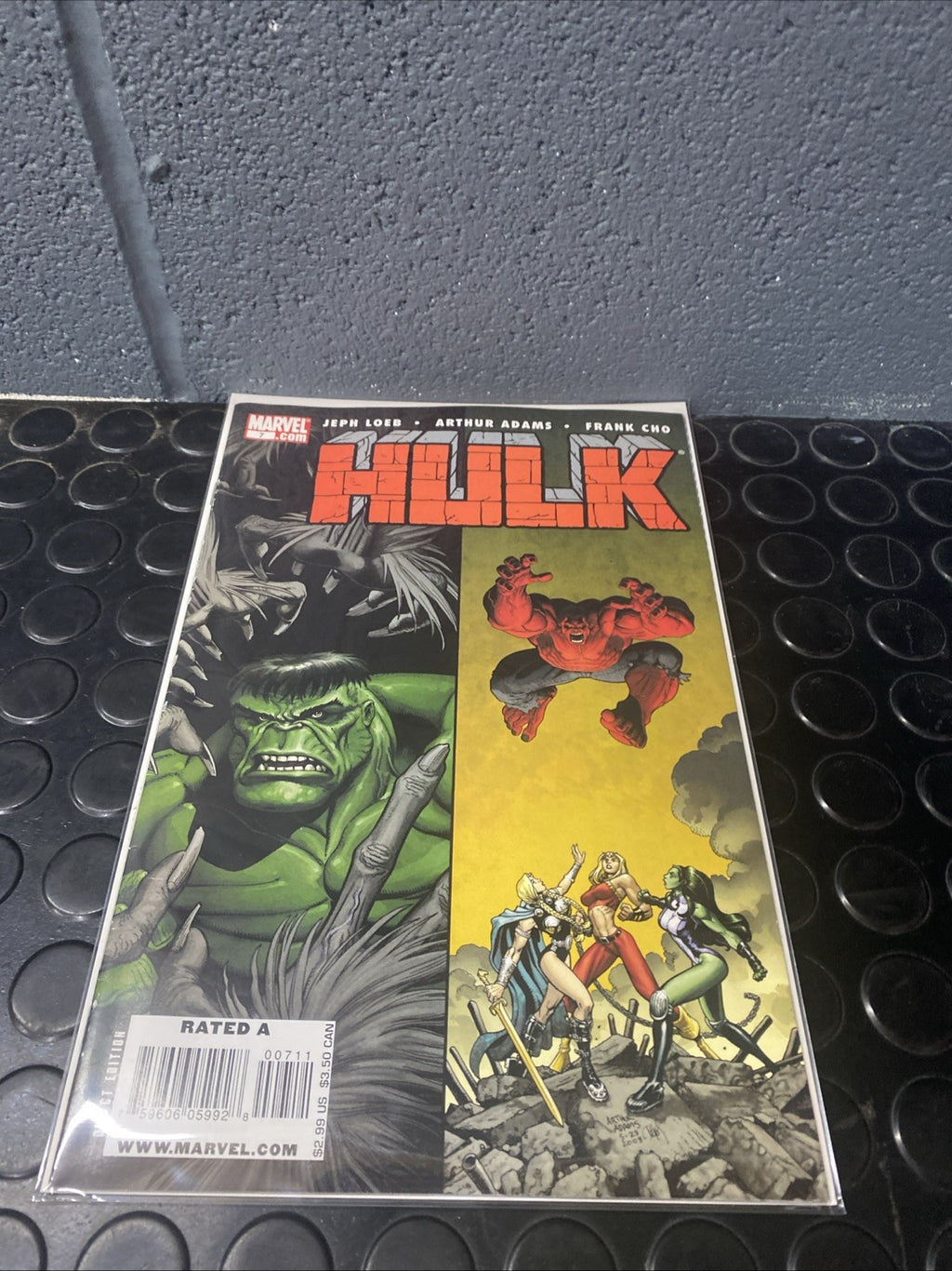 Hulk #7 Marvel Comics Jeph Loeb Arthur Adams Frank Cho