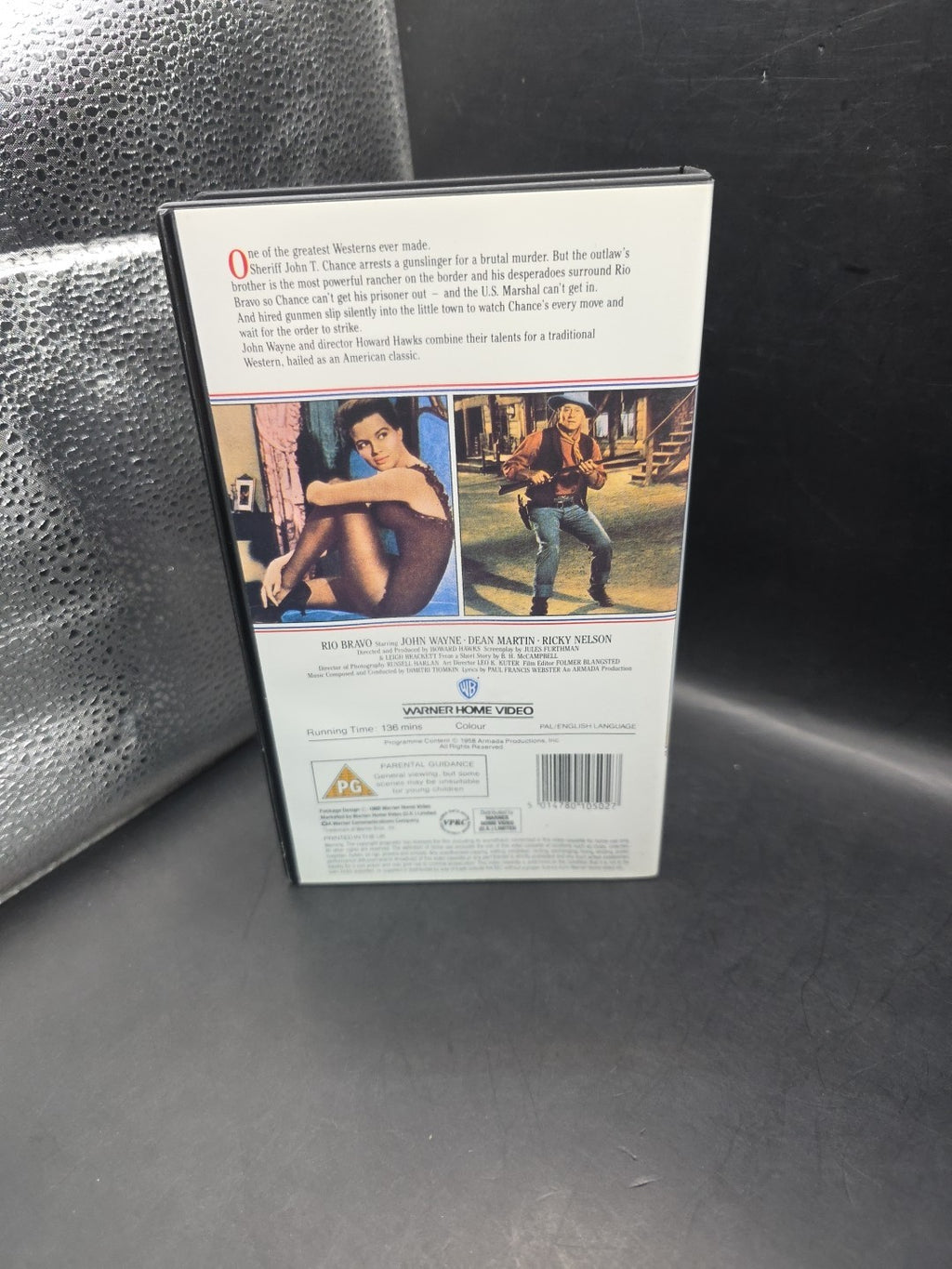 John Wayne An American Legend Rio Bravo VHS Video