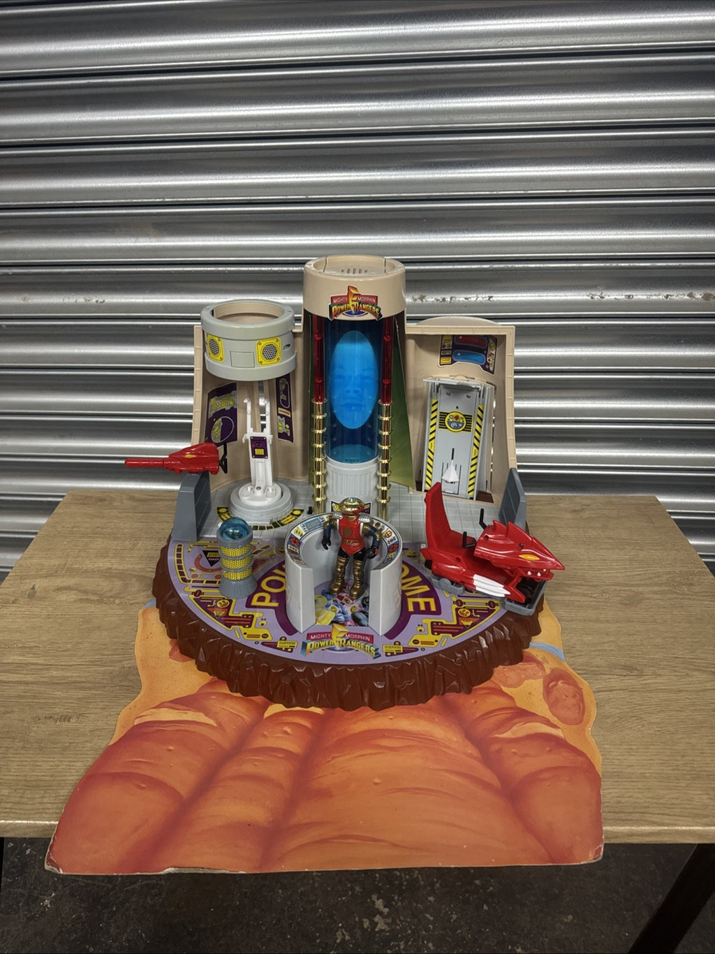 Vintage 1994 Power Rangers Power Dome Playset - Original box & instructions