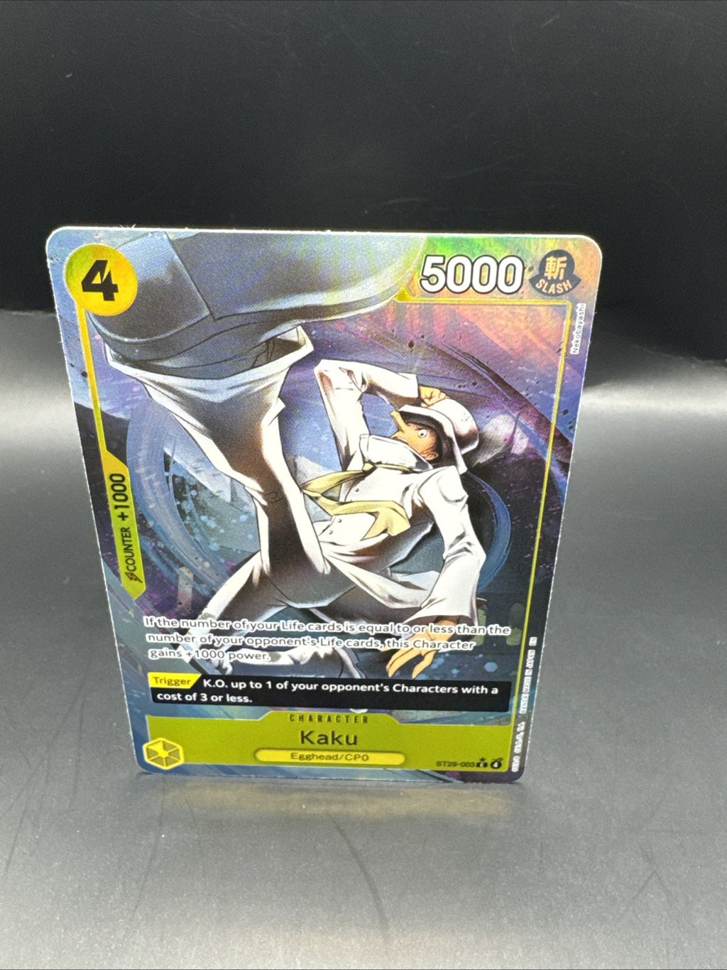 ST29-003 Kaku Full Art Starter Deck 29 Egghead One Piece TCG Card