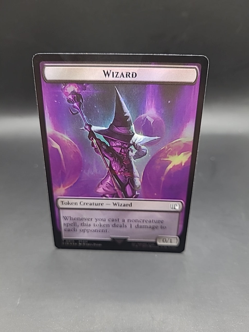 MTG Magic the Gathering FIN Final Fantasy T 0017/T0015 Foil Token Bird Wizard