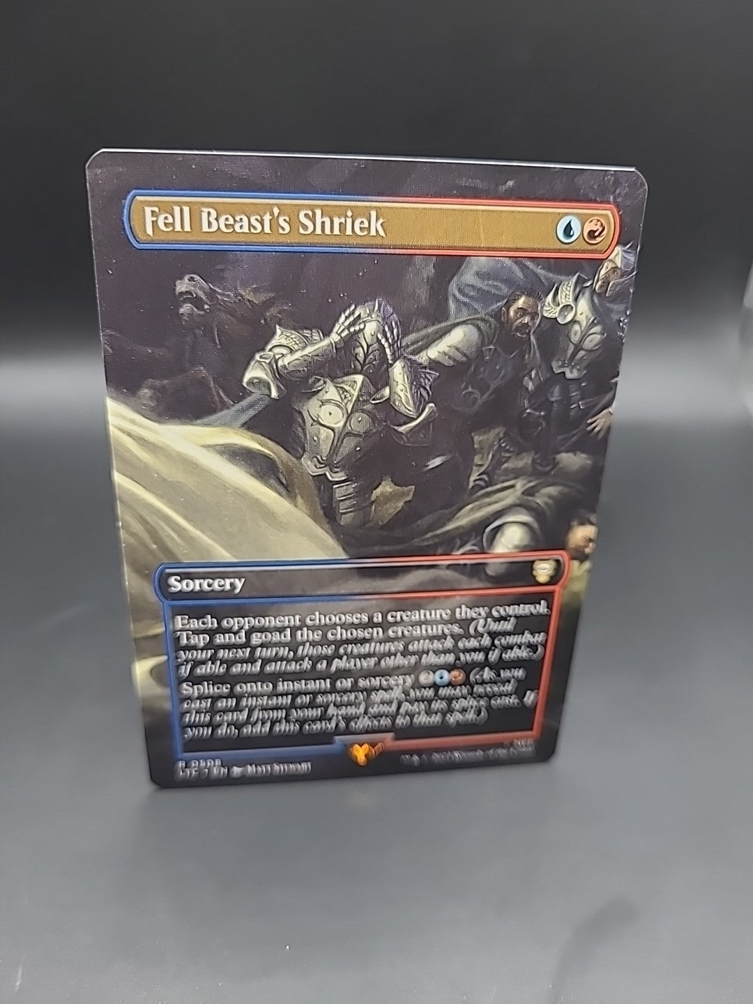 MTG - Fell Beast's Shriek - Lord of the Rings - Magic the Gathering Regular #508